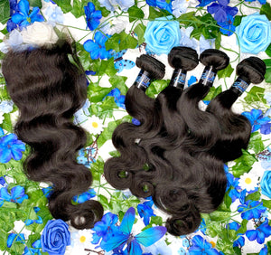 4 bundles w/ Closure